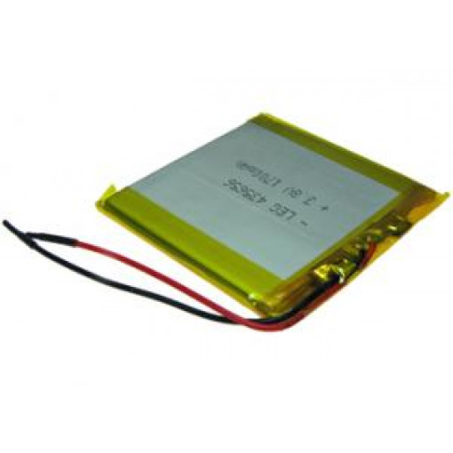 AKLP.435656.PCM; Akum. industr. LP435656 1700mAh 6.3Wh Li-Polymer 3.7V 4.3x56x56 PCM AKLP.435656.PCM; Akum. industr. LP435656 1700mAh 6.3Wh Li-Polymer 3.7V 4.3x56x56 PCM