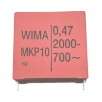 MKP1U024705G00KSSD; Capacitor: polypropylene; 47nF; 22.5mm; ±10%; 10.5x19x26.5mm; WIMA MKP1U024705G00KSSD; Capacitor: polypropylene; 47nF; 22.5mm; ±10%; 10.5x19x26.5mm; WIMA