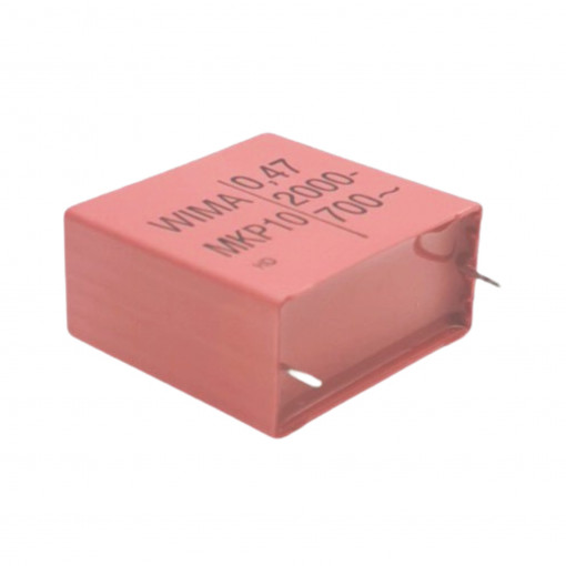 MKP1U024705G00KSSD; Capacitor: polypropylene; 47nF; 22.5mm; ±10%; 10.5x19x26.5mm; WIMA MKP1U024705G00KSSD; Capacitor: polypropylene; 47nF; 22.5mm; ±10%; 10.5x19x26.5mm; WIMA