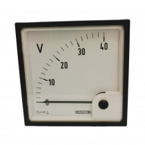 76-855-51; Analogue Display 96 x 96 mm 0...40 VDC GTS 0107 0-40V Gossen Metrawatt