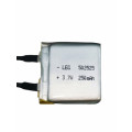 AKLP.502525; Akum. industr. Li-Pol LP502525 250mAh 0.9Wh Li-Polymer 3.7V 4.5x25x25mm AKLP.502525; Akum. industr. Li-Pol LP502525 250mAh 0.9Wh Li-Polymer 3.7V 4.5x25x25mm