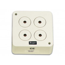 SIR92DB.4EL; Sirēna 92dB ar četriem piezo-elementiem 190mA 6-15VDC SIR92DB.4EL; Sirēna 92dB ar četriem piezo-elementiem 190mA 6-15VDC