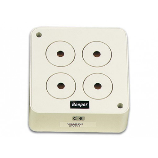 SIR92DB.4EL; Sirēna 92dB ar četriem piezo-elementiem 190mA 6-15VDC