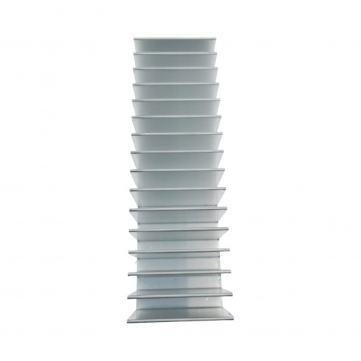 ; Heatsink: extruded; grilled; L: 60mm; W: 190.5mm; H: 50mm; aluminium; STONECOLD