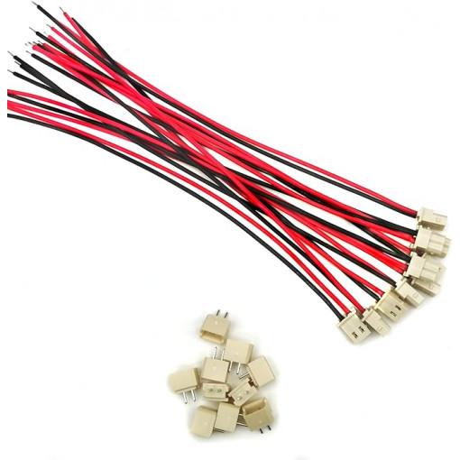 AKK.MX5264.2; Spraudnis uz vada Molex 5264 2pin spraudnis ar AWG24 vadiem 100mm AKK.MX5264.2; Spraudnis uz vada Molex 5264 2pin spraudnis ar AWG24 vadiem 100mm