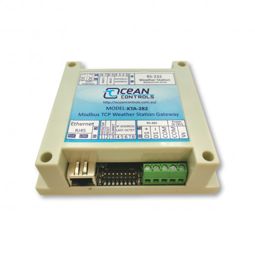 KTA-282; Modbus TCP Weather Station Gateway for DavisInstruments