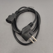 VSL220/C13.18LT Datora strāvas vads melns 1.80m spraudņi taisns/taisns šķērsgriezums 1.5mm2 VSL220/C13.18LT Datora strāvas vads melns 1.80m spraudņi taisns/taisns šķērsgriezums 1.5mm2