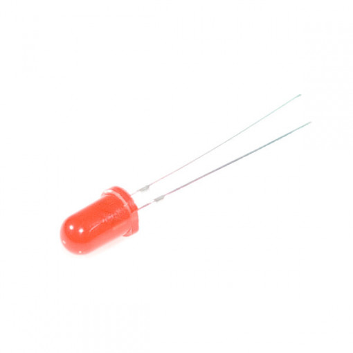 Gaismas diode KINGBRIGHT ELECTRONIC L-7113ND LED; 5mm; orange; 20÷45mcd; 30°; Front: convex; No.of term: 2