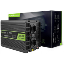 BBK12/220.3000: Green Cell ® Voltage Car Inverter 12V to 220V, 3000W/6000W