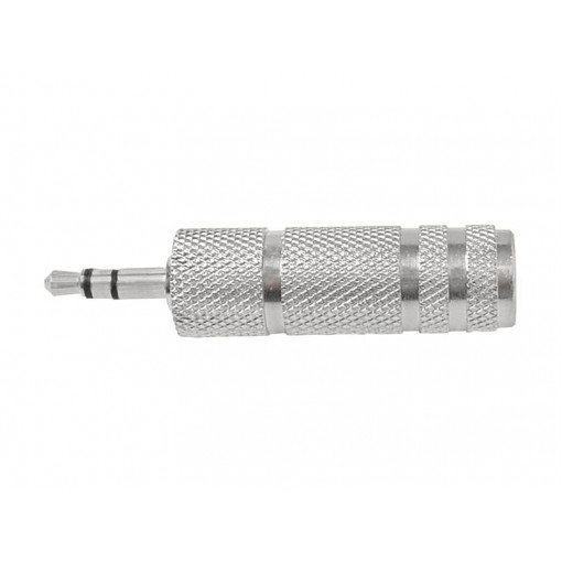 PSL3S/6S.M; Adapt. 3.5mm st. spr. uz 6.35mm st. ligzdu metāla.