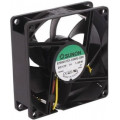 Ventilators SUNON EF80251S1-1000U-G99 Fan: DC; axial; 12VDC; 80x80x25mm; 69.29m3/h; 33dBA; slide bearing