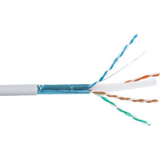 CAT6A.FU23C.GY305.; CAT6A F/UTP Cu AWG23 dzīslas 4x2x0.50mm 305m spoles pelēks CAT6A.FU23C.GY305.; CAT6A F/UTP Cu AWG23 dzīslas 4x2x0.50mm 305m spoles pelēks