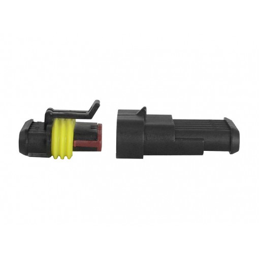 OH6, Auto konektoru komplekts 6 pin wire-wire; Superseal 1.5; plug; PIN: 4; IP67 MAX 24V 14A OH6, Auto konektoru komplekts 6 pin wire-wire; Superseal 1.5; plug; PIN: 4; IP67 MAX 24V 14A