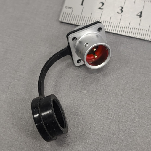 SF1213/P2; SF12; socket; male; PIN: 2; IP67; 13A; soldering; 250V; 1.5mm2; WEIPU