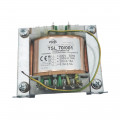 TSL 70/001; Transformer: mains; 230VAC; 250V; 20V; 6.3V; 0.18A; 0.18A; 3.5A; INDEL