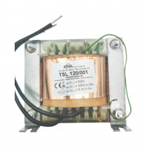 TSL 120/001; Transformer: mains; 230VAC; 330V; 6.3V; 0.25A; 5.5A; INDEL TSL 120/001; Transformer: mains; 230VAC; 330V; 6.3V; 0.25A; 5.5A; INDEL