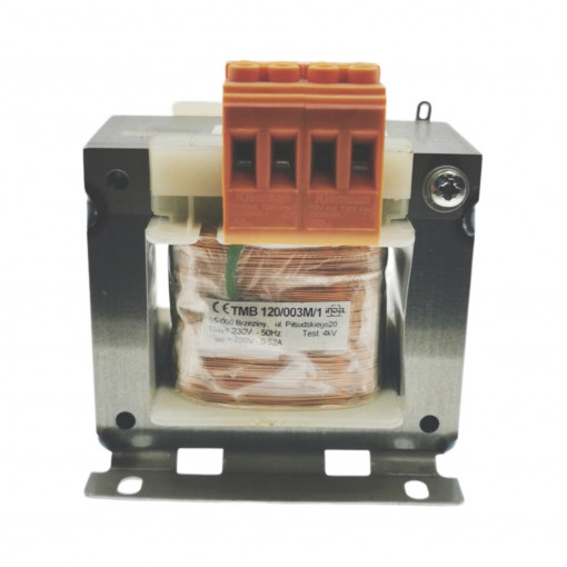 TMB 120/003M/1; Transformer: mains; 120VA; 230VAC; 230V; Leads: terminal block; INDEL TMB 120/003M/1; Transformer: mains; 120VA; 230VAC; 230V; Leads: terminal block; INDEL