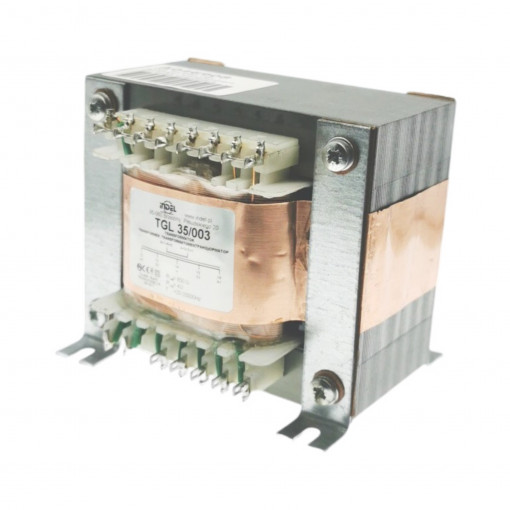 TGL 35/003; Transformer: speaker; 35VA; Sec.winding imped: 4Ω; 0.02÷20kHz; INDEL TGL 35/003; Transformer: speaker; 35VA; Sec.winding imped: 4Ω; 0.02÷20kHz; INDEL