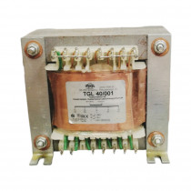 TGL 40/001 TGL - speaker transformers for tube amplifiers with magnetic shields  Primary: PRI  impedance [kOhm] 4 Secondary: SEC  impedance [Ohm] 8 Core: EI102/51
