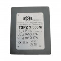 TSPZ 3/003 TSTZ .../...HW - toroidal hermetic mains transformers for halogen or LED lamps, sealed and cased with reversible thermal protection and replaceable fuse  Primary: 115V lub 230V Secondary: 2x9V-2x0,17A Core: UI 30/5,5 TSPZ 3/003 TSTZ .../...HW - toroidal hermetic mains transformers for halogen or LED lamps, sealed and cased with reversible thermal protection and replaceable fuse  Primary: 115V lub 230V Secondary: 2x9V-2x0,17A Core: UI 30/5,5