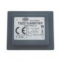 TSZZ0.6/007MP; Transformer: encapsulated; 0.6VA; 230VAC; 12V; 0.05A; Mounting: PCB; INDEL