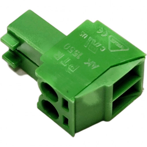 15EDGK-3.5-02P-14-00AH; Pluggable terminal block; 3.5mm; ways: 2; straight; plug; female; DEGSON ELECTRONICS 15EDGK-3.5-02P-14-00AH; Pluggable terminal block; 3.5mm; ways: 2; straight; plug; female; DEGSON ELECTRONICS