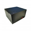 Metāla korpuss, melns T65 augstums x platums x dziļums mm: 100x180x160 Metāla korpuss, melns T65 augstums x platums x dziļums mm: 100x180x160