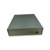 Metāla korpuss, melns T67 augstums x platums x dziļums mm: 50x180x190