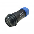 SP2111/S7 II 1N; SP21; plug; female; PIN: 7; IP68; 7÷12mm; soldering; for cable; 500V; WEIPU SP2111/S7 II 1N; SP21; plug; female; PIN: 7; IP68; 7÷12mm; soldering; for cable; 500V; WEIPU
