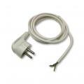 V220Z.2.L.WH; Strāvas vads 2.00m, Schuko spr., kaili izvadi 3x0.75mm2 balts