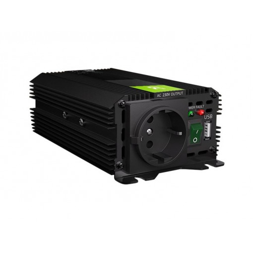 INVGC01; Green Cell® Car Power Inverter Converter 12V to 230V 300W/600W with USB INVGC01; Green Cell® Car Power Inverter Converter 12V to 230V 300W/600W with USB