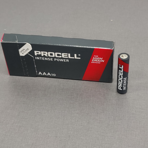 BAT.AAA LR03/AAA DURACELL PROCELL INTENSE POWER BATTERY BAT.AAA LR03/AAA DURACELL PROCELL INTENSE POWER BATTERY