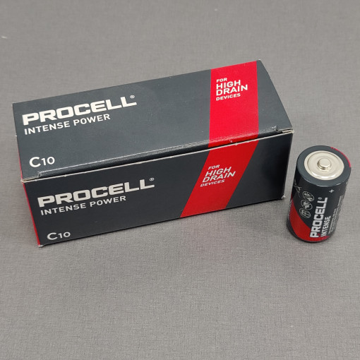 BAT.C Duracell Procell Intense LR14 C alkaline battery BAT.C Duracell Procell Intense LR14 C alkaline battery