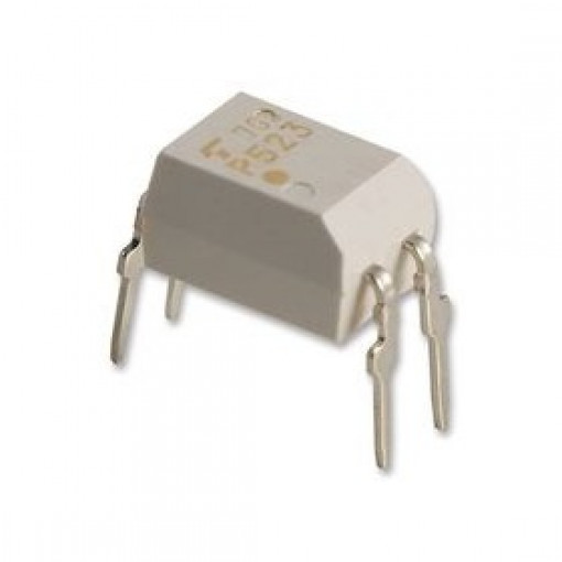 TLP523 DIP4 Optocoupler, Darlington Output, 1 Channel, DIP, 4 Pins, 60 mA, 2.5 kV, 500 %