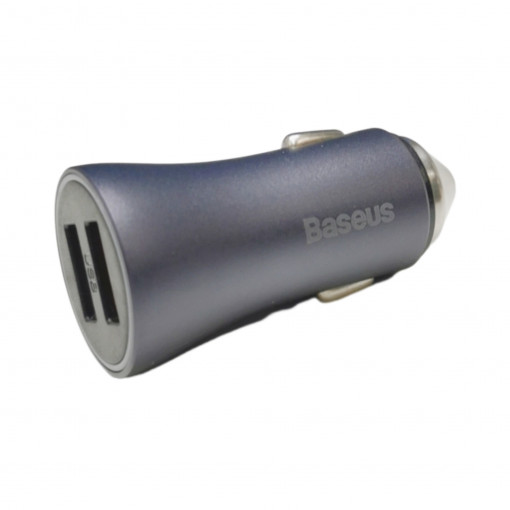 Baseus CCJD-A0G 40W fast car charger with two USB SCP Quick Charge 3.0 ports iQ Smart Charging technology DC 5V/3A, 9V/2A, 10V/2A, 12V/1.5A (20W max) Baseus CCJD-A0G 40W fast car charger with two USB SCP Quick Charge 3.0 ports iQ Smart Charging technology DC 5V/3A, 9V/2A, 10V/2A, 12V/1.5A (20W max)