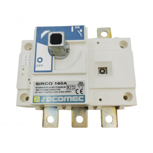 26003017 Load break switch body 3P 160A. Maximum Current, 80kW Power Rating, IP20. Frame size B3. SIRCO 26003017 Load break switch body 3P 160A. Maximum Current, 80kW Power Rating, IP20. Frame size B3. SIRCO