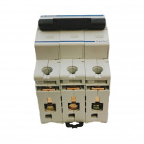 DS06D30003 Circuit breaker; 230/400VAC; Inom: 3A; Poles: 3; DIN; Charact: D; 6kA TERASAKI