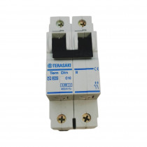 C06N20010 Circuit breaker; 230/400VAC; Inom: 10A; Poles: 2; DIN; Charact: C TERASAKI C06N20010 Circuit breaker; 230/400VAC; Inom: 10A; Poles: 2; DIN; Charact: C TERASAKI