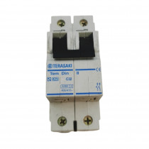 C06N20032 Circuit breaker; 230/400VAC; Inom: 32A; Poles: 2; DIN; Charact: C TERASAKI C06N20032 Circuit breaker; 230/400VAC; Inom: 32A; Poles: 2; DIN; Charact: C TERASAKI