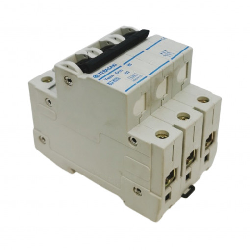 D06N30002 Circuit breaker; 230/400VAC; Inom: 2A; Poles: 3; DIN; Charact:D TERASAKI D06N30002 Circuit breaker; 230/400VAC; Inom: 2A; Poles: 3; DIN; Charact:D TERASAKI