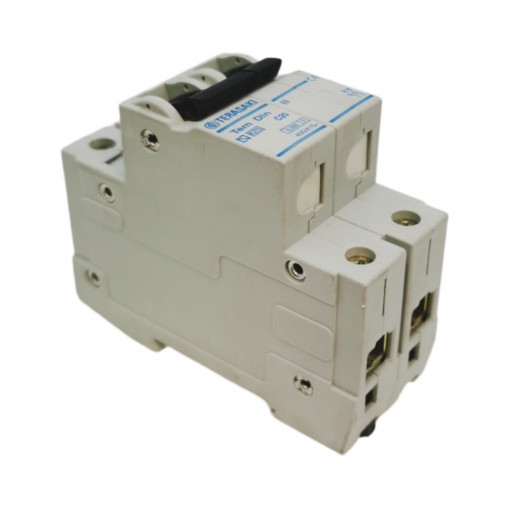 C06N20020 Circuit breaker; 230/400VAC; Inom: 20A; Poles: 2; DIN; Charact: C TERASAKI C06N20020 Circuit breaker; 230/400VAC; Inom: 20A; Poles: 2; DIN; Charact: C TERASAKI