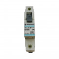 C-40A Circuit breaker; 230/400VAC; Inom: 40A; Poles: 1; DIN; Charact: C