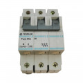 D-2A Circuit breaker; 230/400VAC; Inom: 2A; Poles: 3; DIN; Charact.D TERASAKI