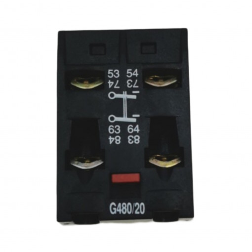 G480/11 Kontaktora papildus kontaktu modulis NO + NO Lovato Electric G480/11 Kontaktora papildus kontaktu modulis NO + NO Lovato Electric