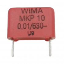  MKP 10 0.01uF 20% 400V thin film capacitor Radial lead 0.01 µF 400 V DC 20 % 10 mm