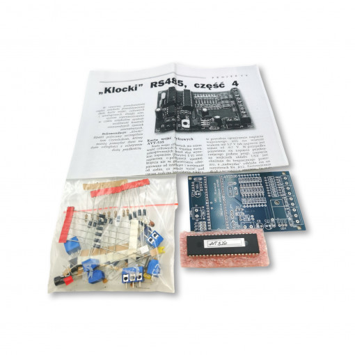 AVT536: RS485 KEYS - ANALOG ENTRY CARDS - SELF-ASSEMBLY KIT
