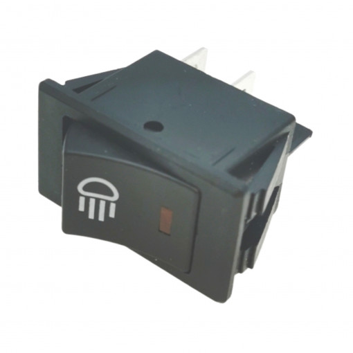 SLER Auto lukturu slēdzis ar gaismas diodi 12V 22x38mm