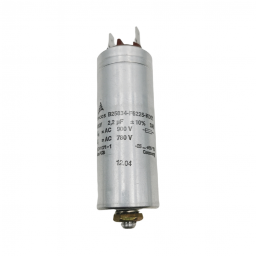 B25834-F6225-K001: 2,2UF 900VAC 780VAC KONDENSators EPCOS B25834-F6225-K001: 2,2UF 900VAC 780VAC KONDENSators EPCOS