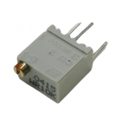 64WR10KLF: Trimmer Resistors - Through Hole 1/4 Squ 10K 10%