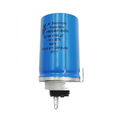 100+100uF/450V:Kondensator 100+100uF/450V:Kondensator